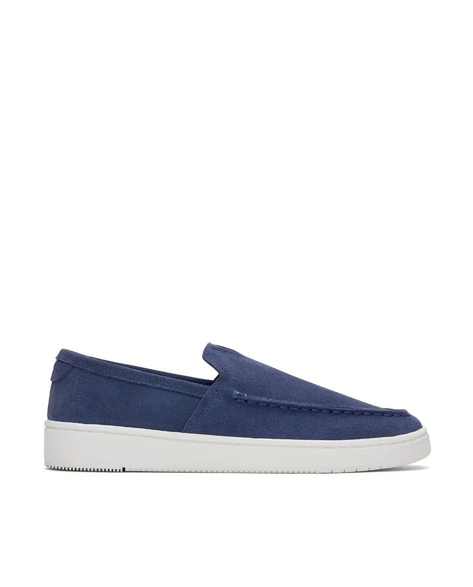 

Мужские замшевые мокасины без застежек Toms, синий