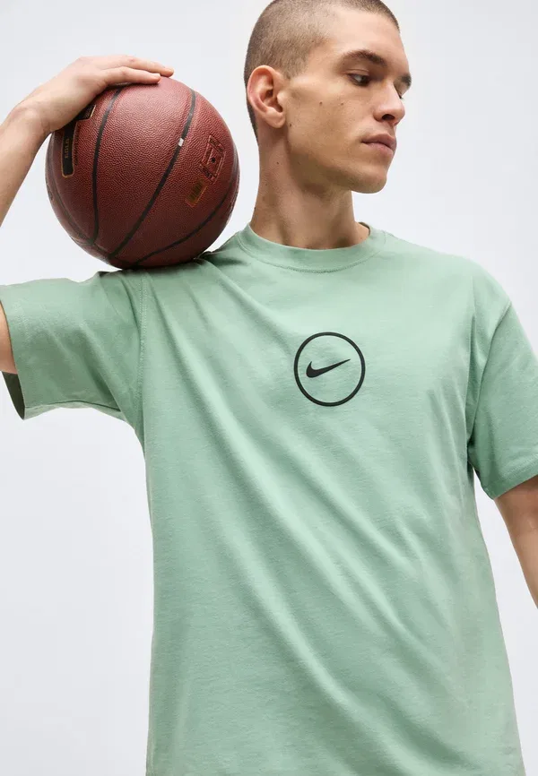 Футболка Nike Performance Tee m90 loose print, цвет пар — фото 4