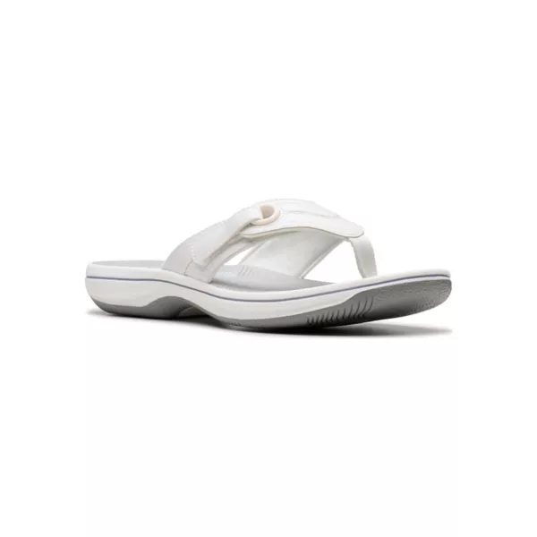 Женские шлепанцы Cloudsteppers Breeze Reyna Clarks, белый