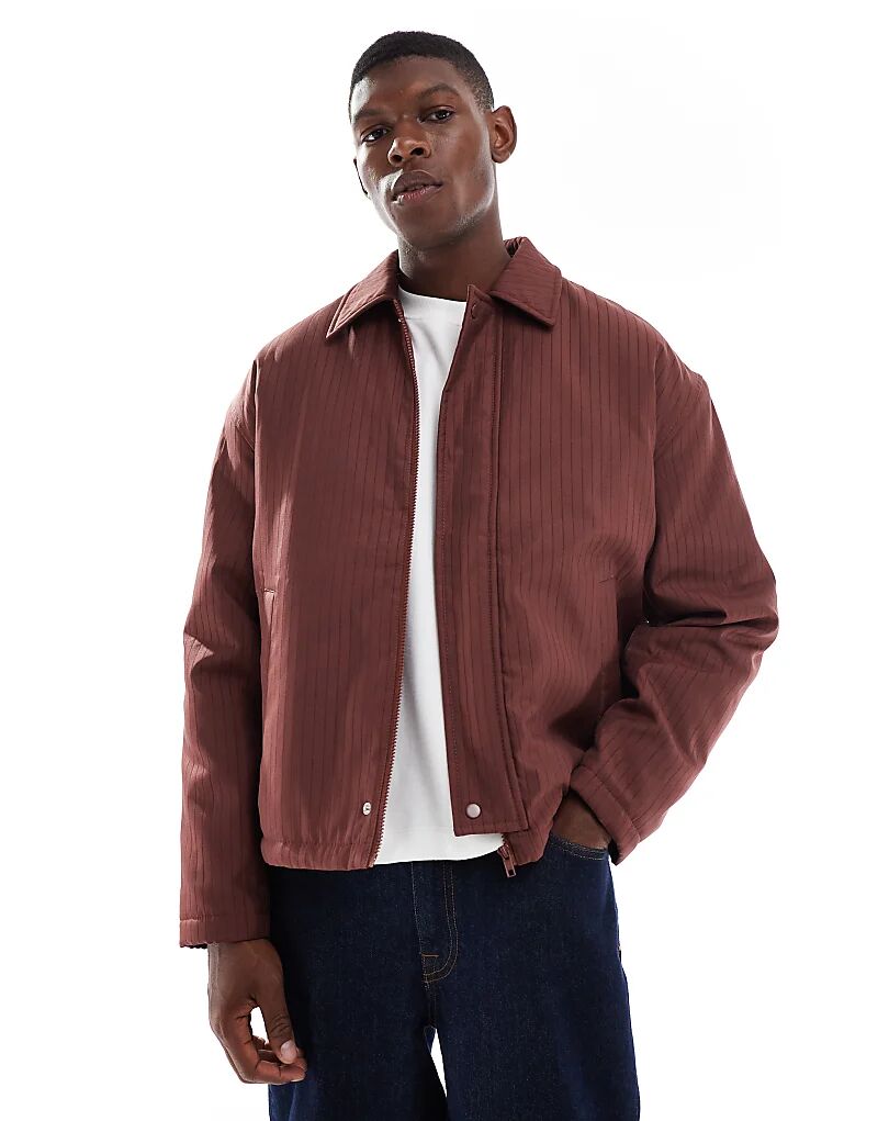 

Куртка Харрингтон ASOS DESIGN цвета ржавчины