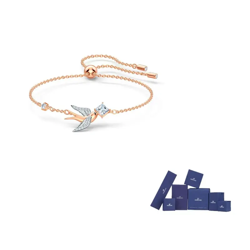 

Браслеты Travel для женщин Swarovski, розовый золотой