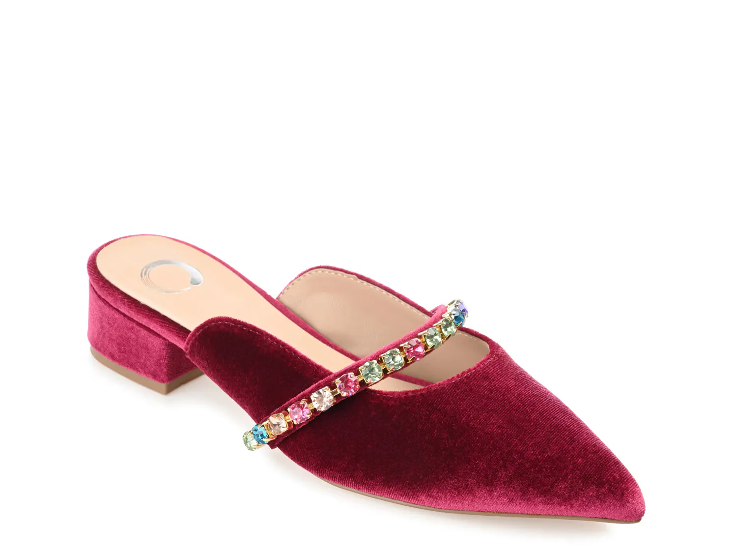 

Мюли Jewel Mule Journee Collection, цвет berry