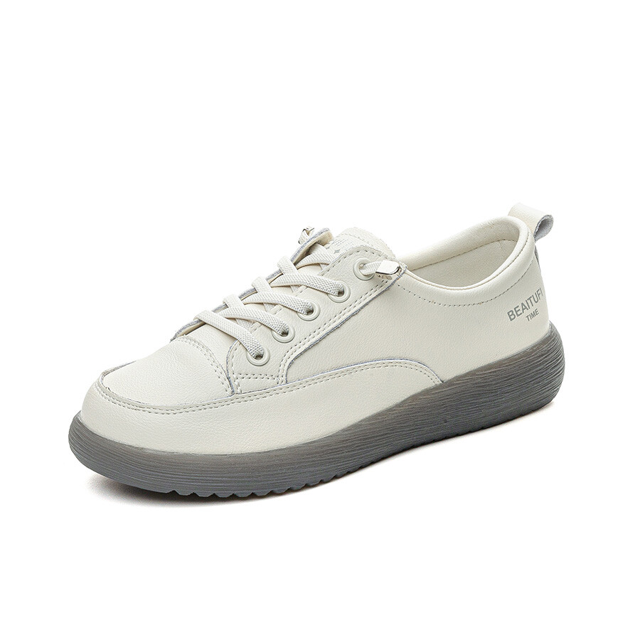 

Туфли женские повседневные Women's Casual Shoes Women's Evil Lions, бежевый/серый