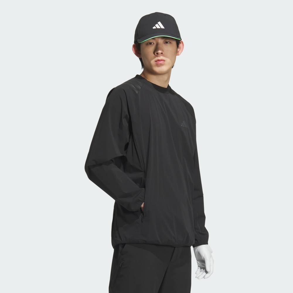 Куртка Crew Jacket Adidas, black — фото 3