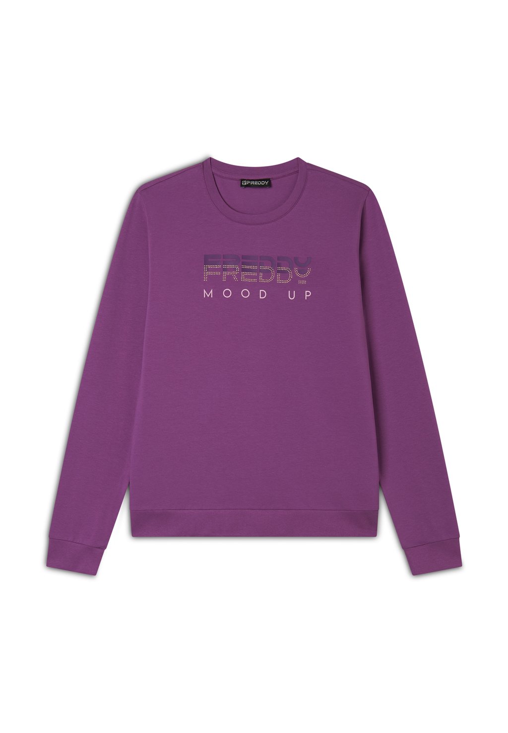 

Толстовка GIROCOLLO CON PERLINE SUL FRONTE Freddy, цвет Cattleya Orchid