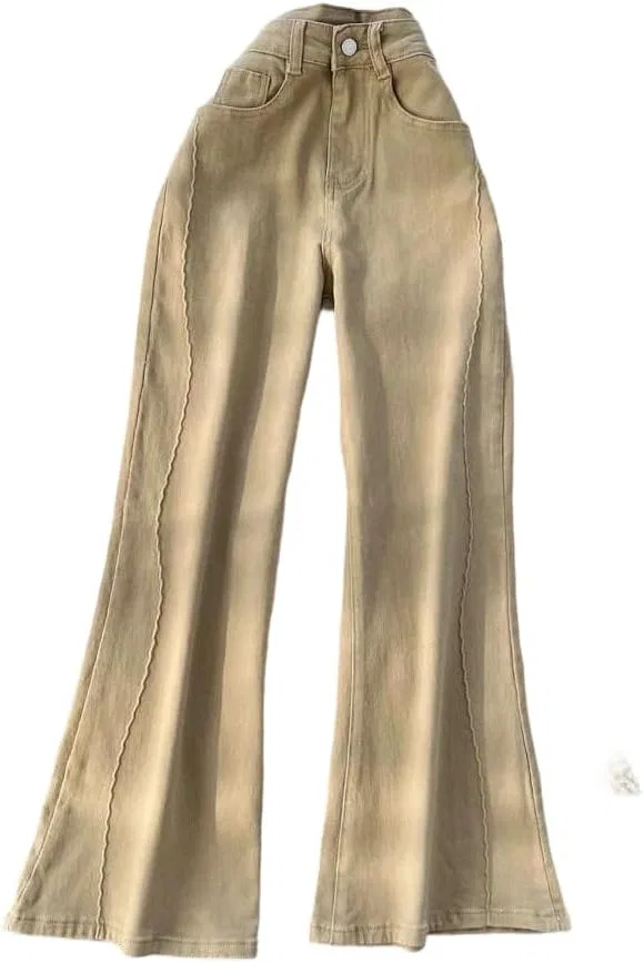 Джинсы свободные, Vintage, Khaki