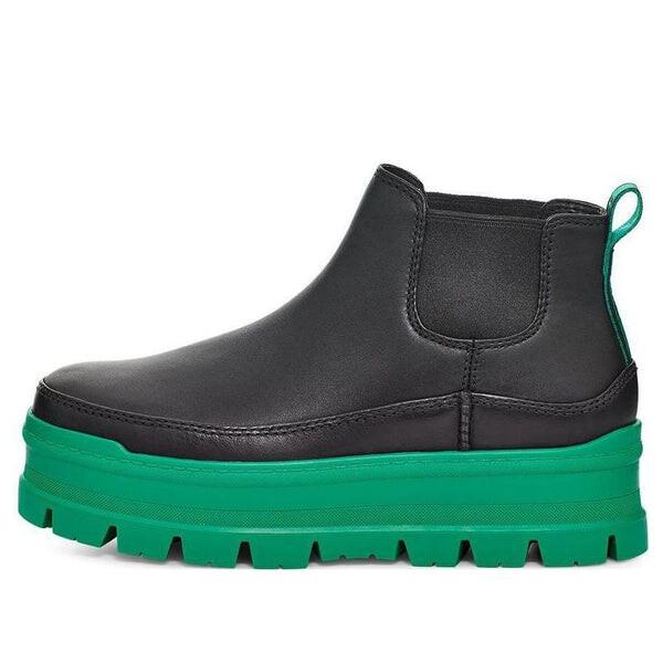 Кроссовки мерина платформа Ugg, черный