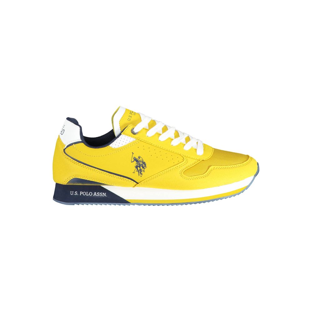 

Желтые кроссовки из полиэстера U.S. Polo Assn., желтый