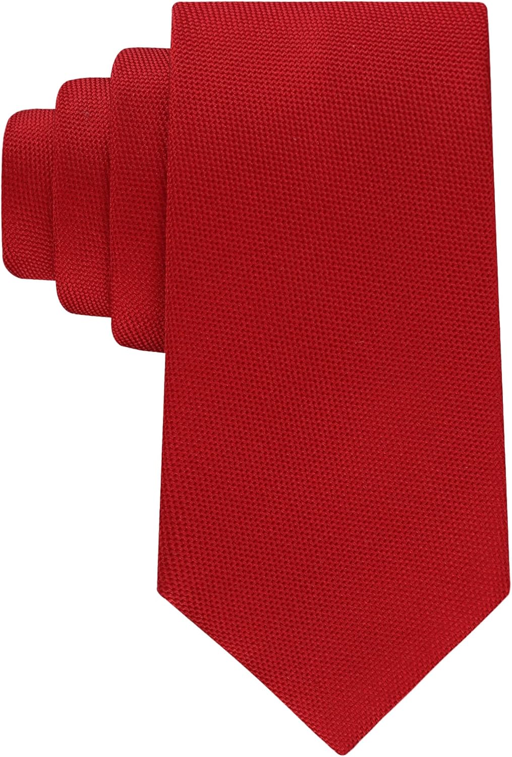 

Мужской галстук-бабочка Tommy Hilfiger Core Oxford Solid - классический деловой и формальный галстук, Red