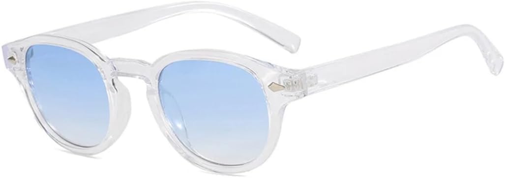 

Солнцезащитные очки с защитой UV400 | Круглые линзы желто-синего цвета | Для женщин и мужчин, для занятий спортом на открытом воздухе и вождения DSVIGF, Clear Gradient Blue