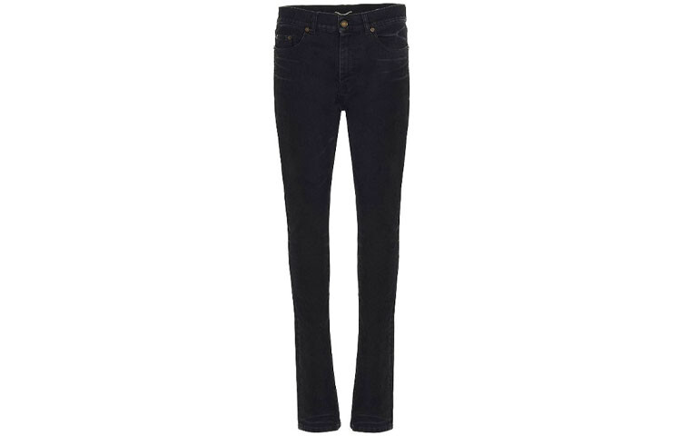 

SAINT LAURENT Мужские джинсы, цвет Black
