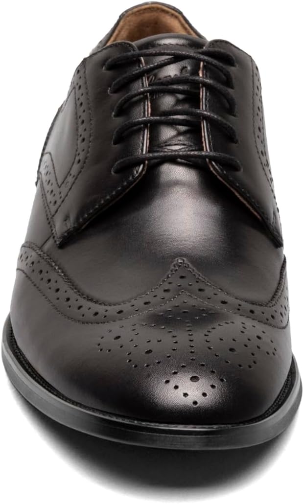 Мужские оксфорды Florsheim Rubano с перфорацией, черные — фото 2