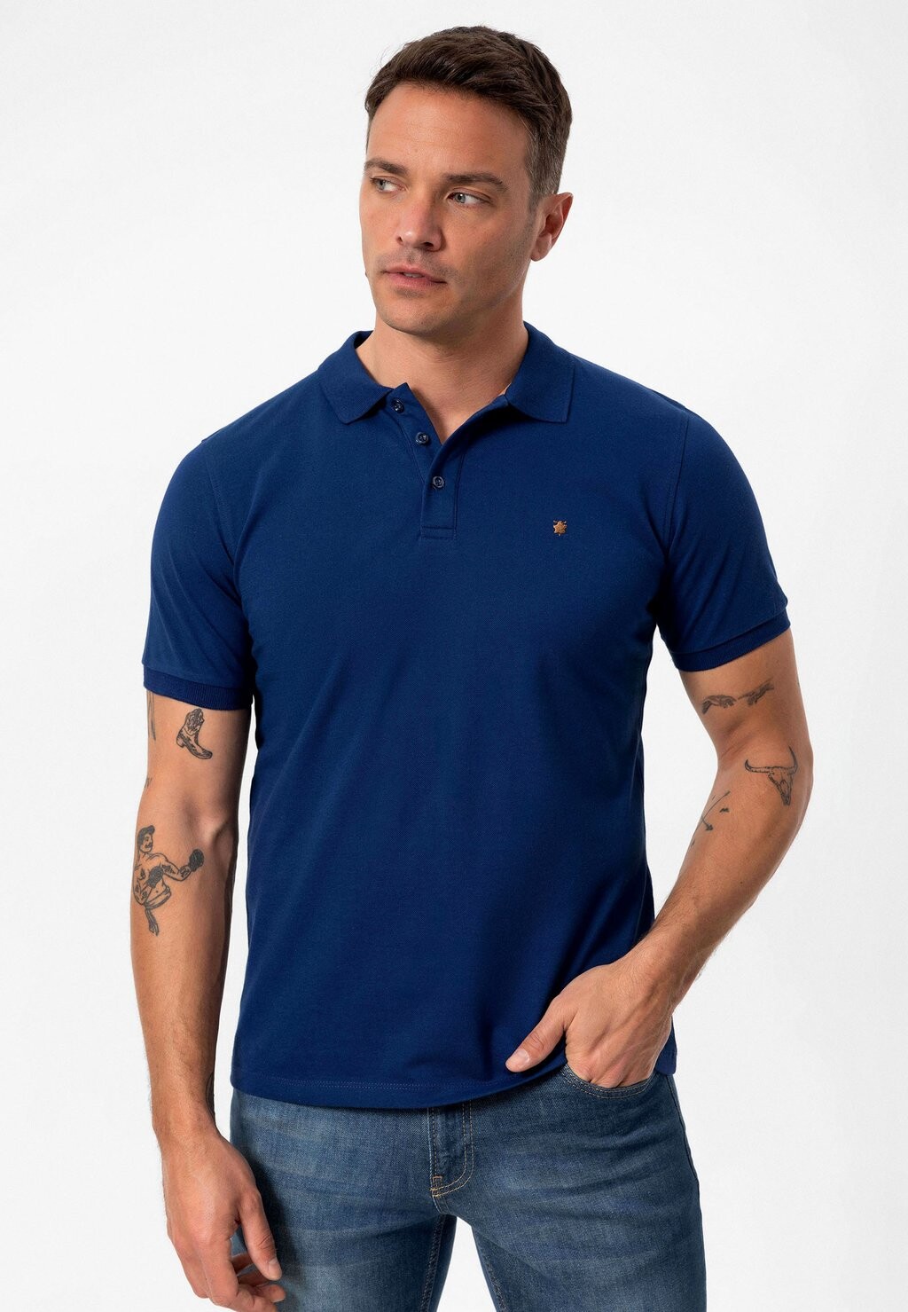 

Рубашка-поло Sino Regular Fit Short Sleeve anou anou, темно-бордовый-фиолетовый