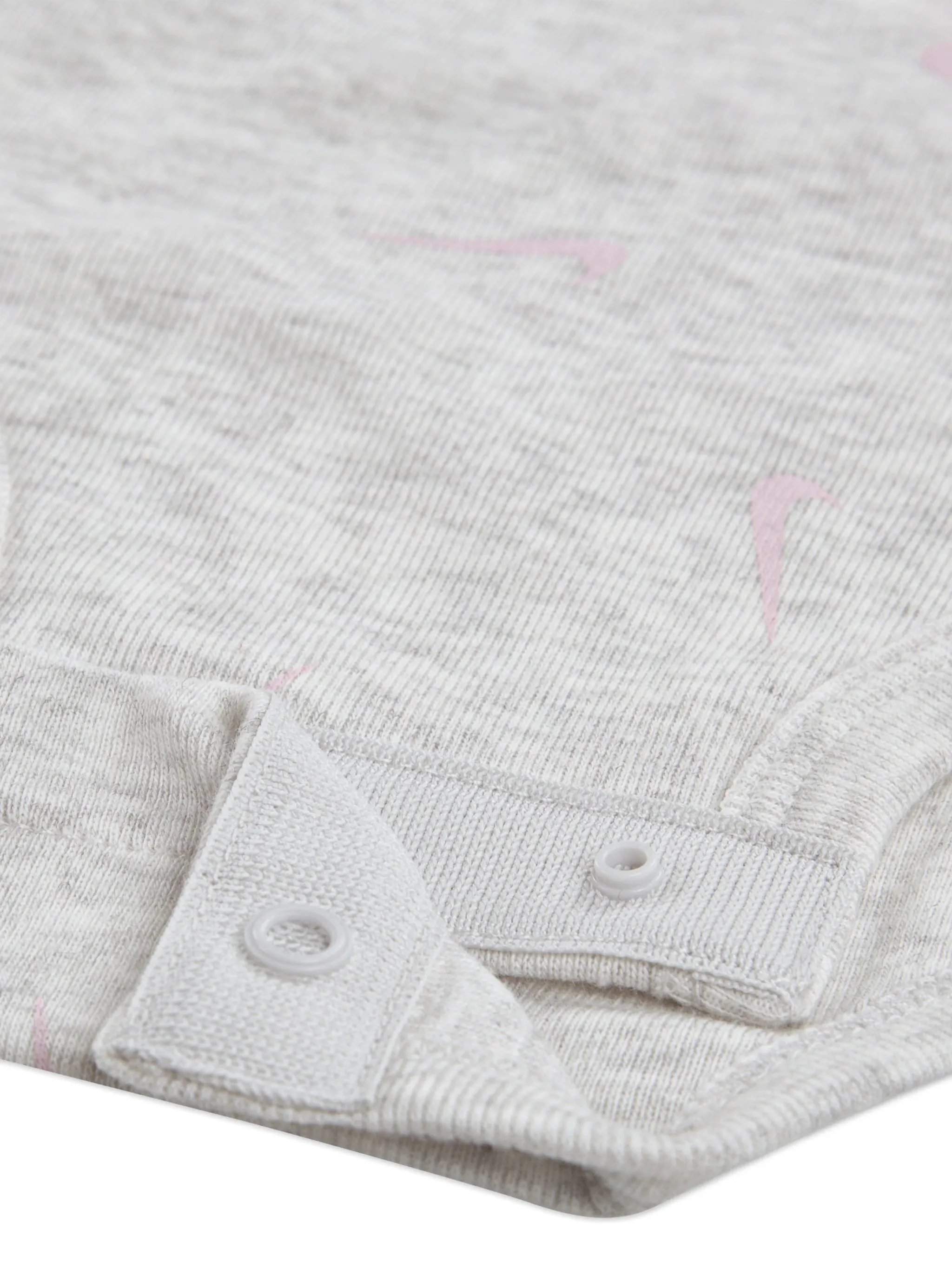 Комплект для новорожденного с логотипом Nike Kids, розовый — фото 3