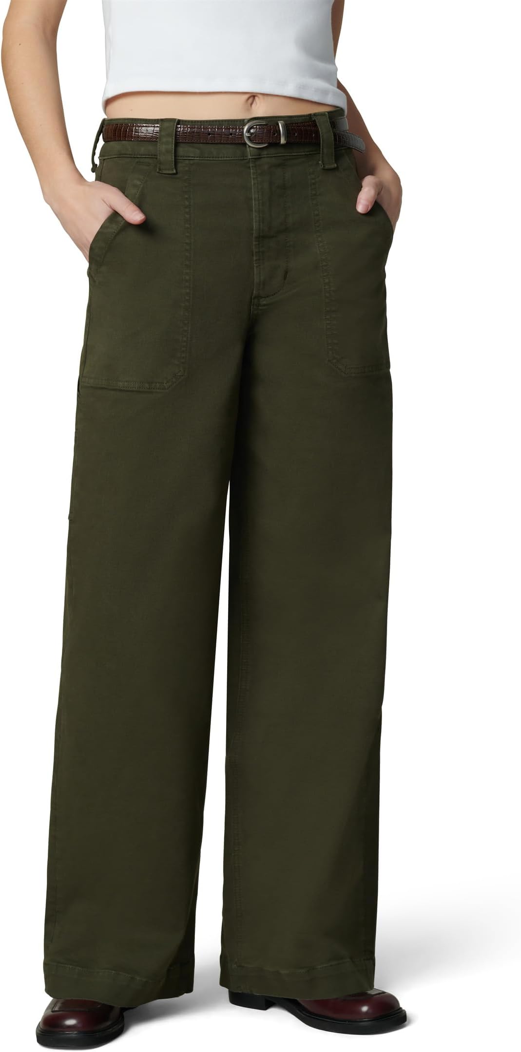 

Джинсы Joe's Jeans The Chloe Utility Wide Leg, цвет Forest Night