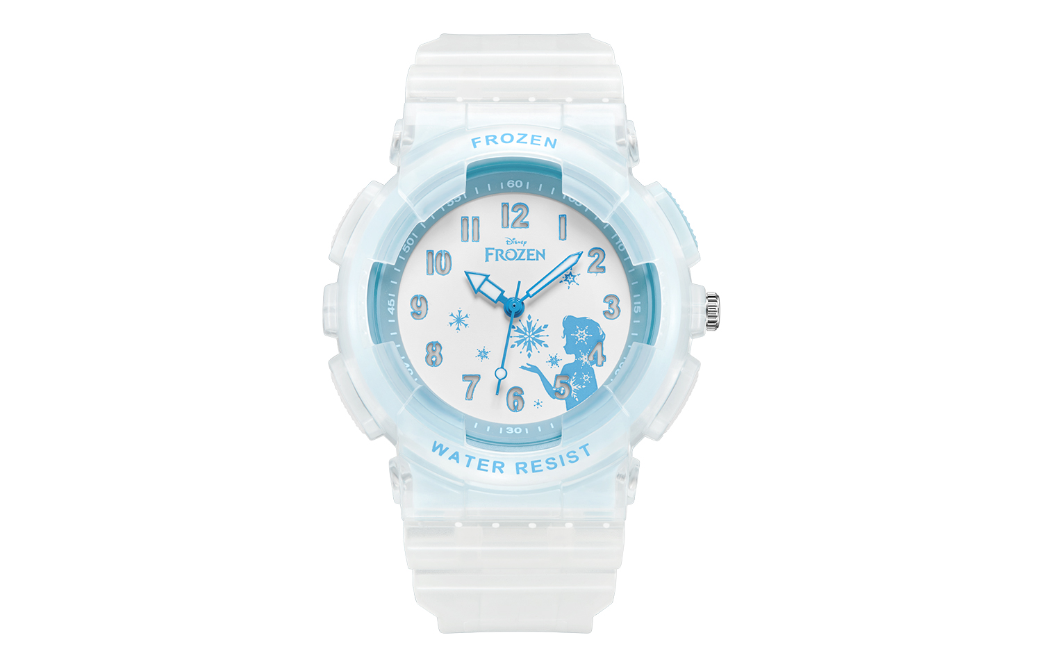 

Disney Часы Frozen Series Quartz Movement Silicone Strap Watch Women's Watch White Dial