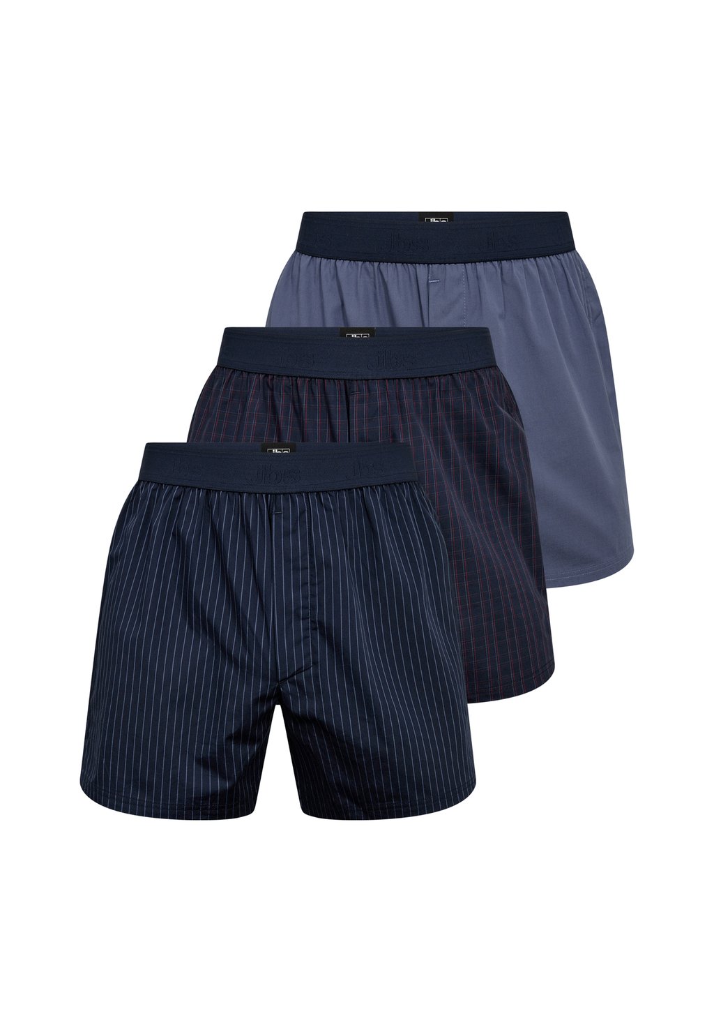 

Боксеры 3-PACK JBS, цвет Mottled Dark Blue
