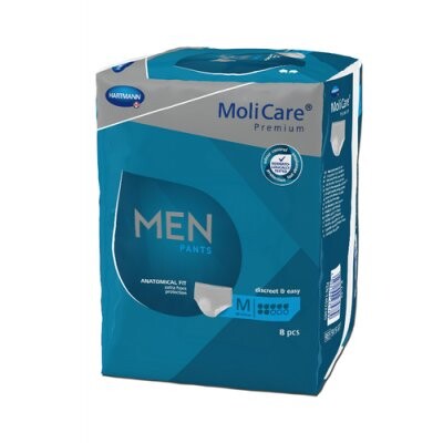 

Впитывающие трусы для нижнего белья, размер М, 8 шт. MoliCare, Premium