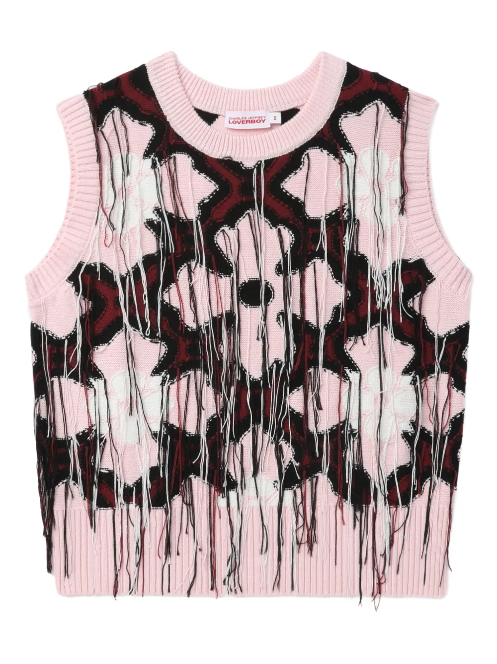 

Топ без рукавов Charles Jeffrey Loverboy, розовый