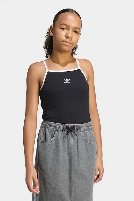 Топ детский без рукавов Adidas Originals, черный