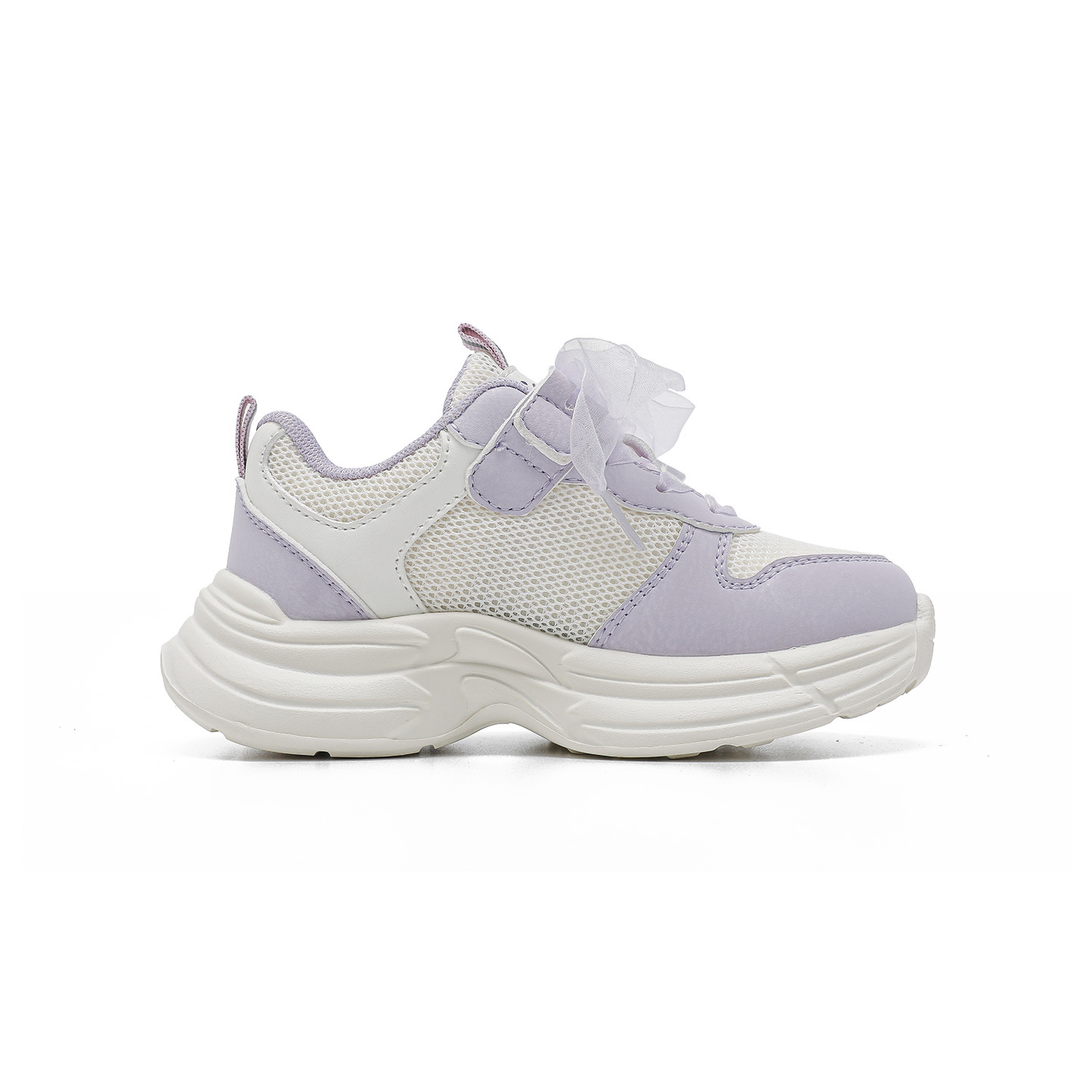 Hello Kitty x Synthetic Leather, Textile Breathable Lightweight Cushioning Support Low top детские повседневные кроссовки Sanrio, белый — фото 4
