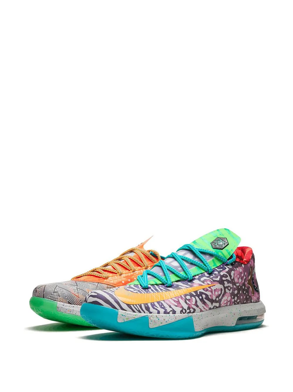 Кроссовки KD 6 Nike, зеленый — фото 2