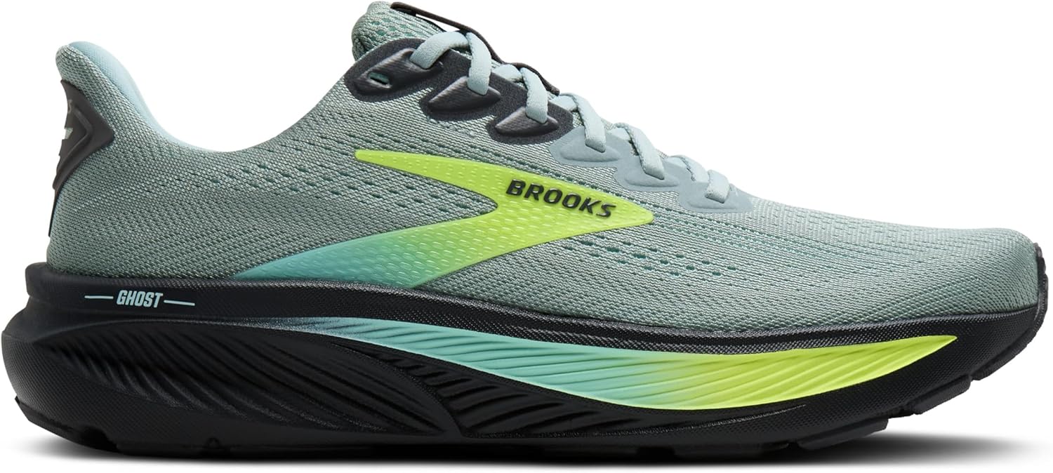 

Мужские нейтральные беговые кроссовки Brooks Ghost 17, серый