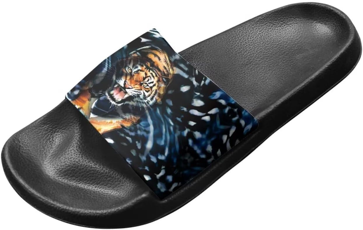 Тапочеки Jrysaedy House Slides, Ferocious Tiger — фото 2