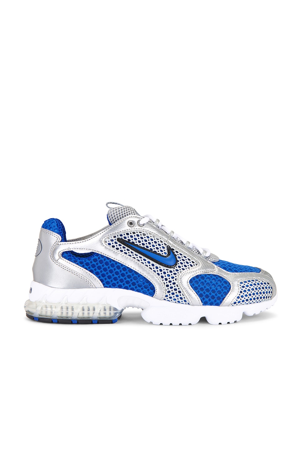 Кроссовки Nike Air Zoom Spiridon Cage 2 Nike, Metallic Silver & Varsity Royal
