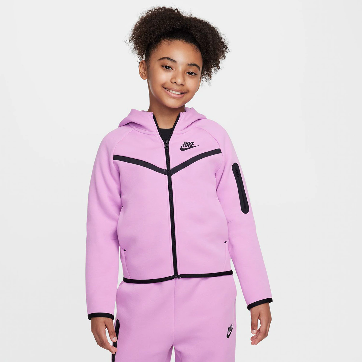 

Спортивная одежда для девочек Tech Fleece Толстовка Nike, цвет Rosa