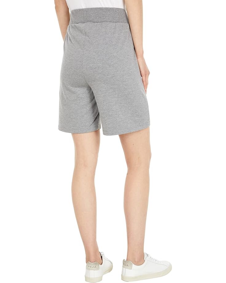 

Шорты NYDJ French Terry Jogger Shorts, цвет Light Heather Grey