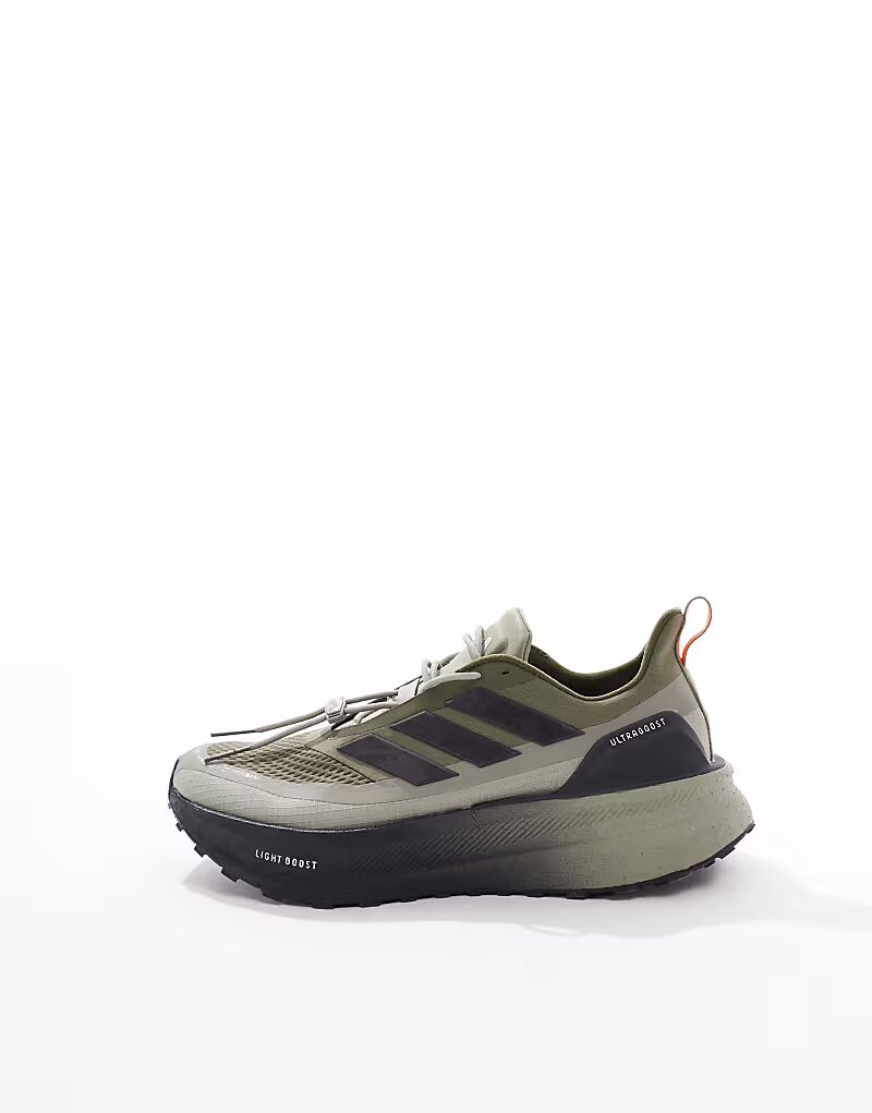 Кроссовки Adidas Running Ultraboost 5 Climawarm цвета хаки — фото 2