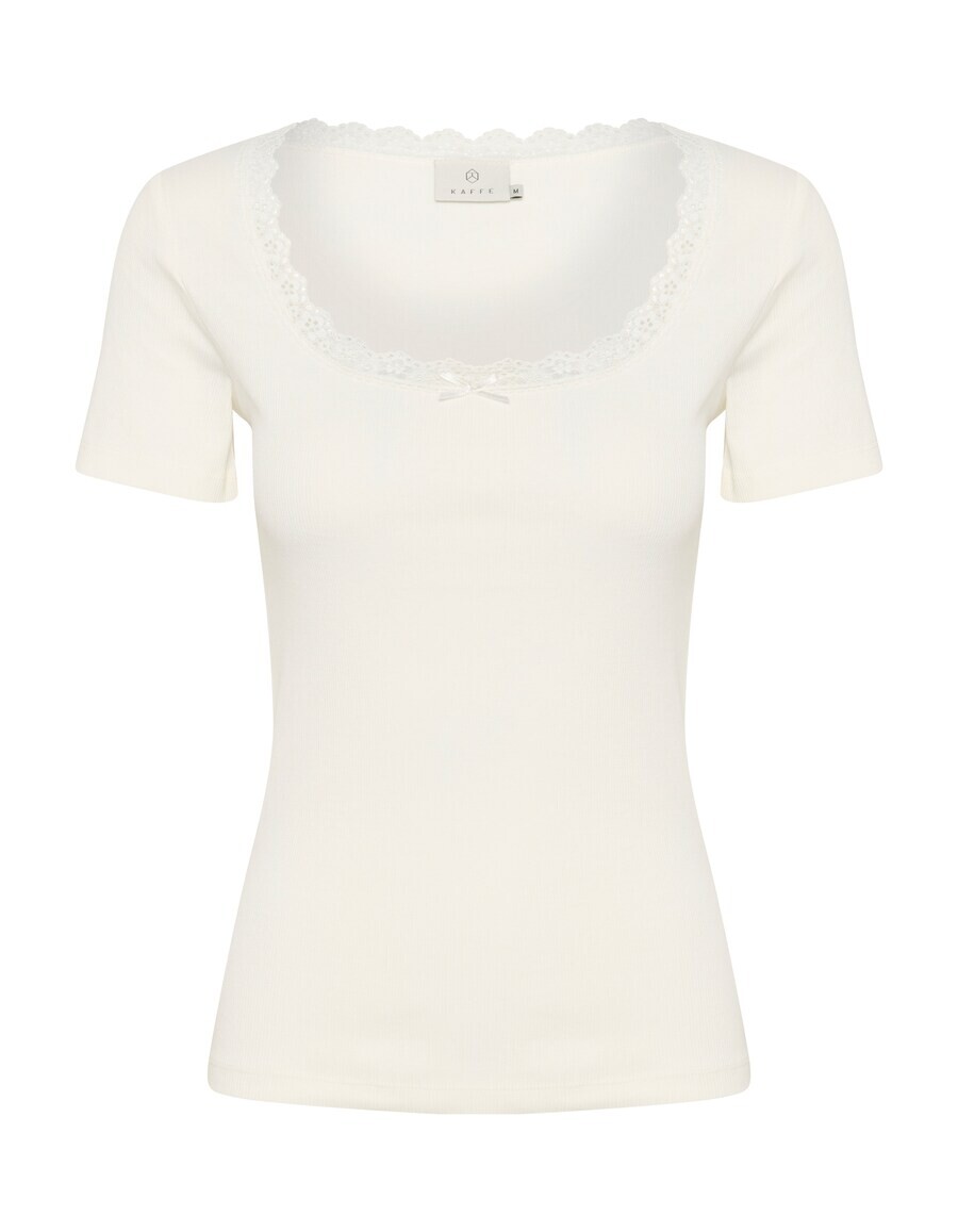 

Футболка Kaffe Shirt Maibritt, белый