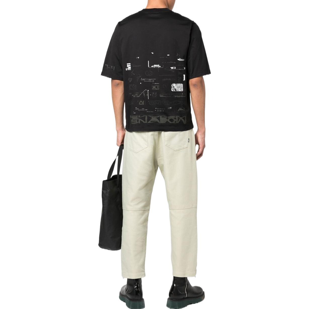 Футболка мужская Stone Island Shadow Project, черный — фото 3