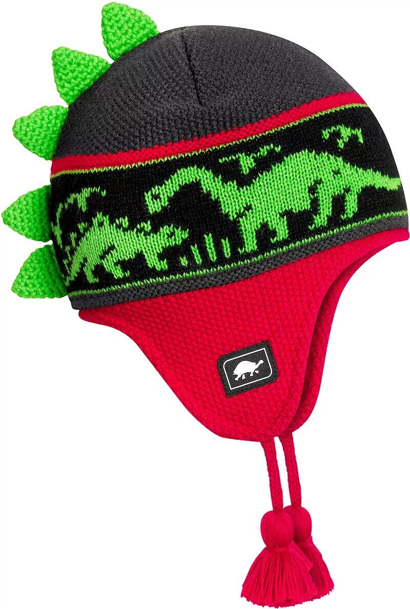 

Детская ушанка Dr. Dino Turtle Fur, красный