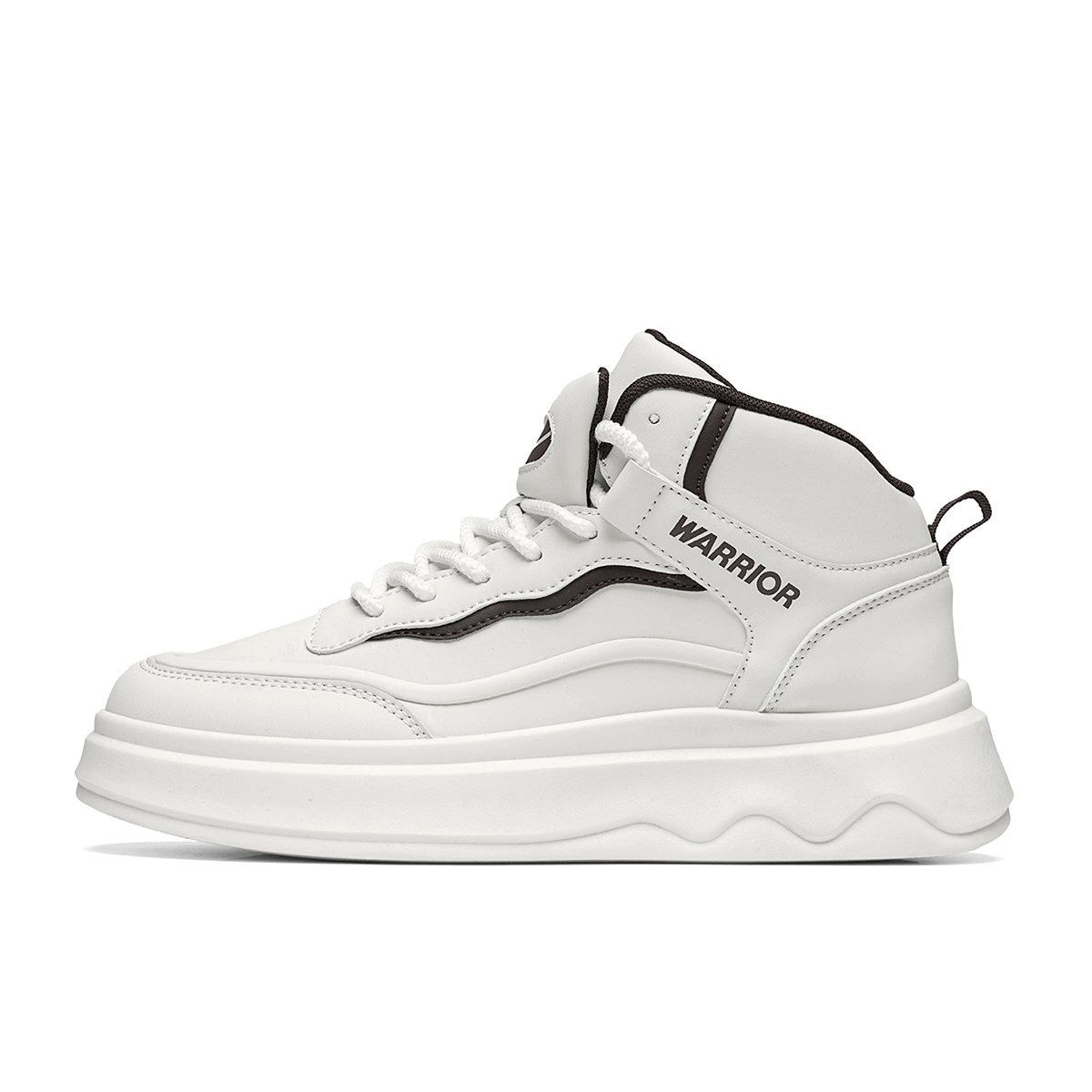 

Кроссовки High Top Skateboard для мужчин WARRIOR, бежевый/коричневый