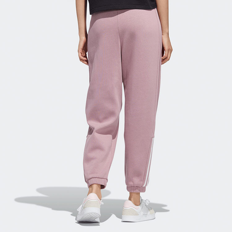 Спортивные брюки женские фиолетово-розовые Adidas Neo — фото 4