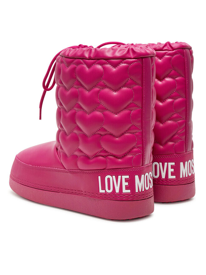 Зимние ботинки LOVE MOSCHINO Botas de nieve JA24082G1LISE626, розовый — фото 4