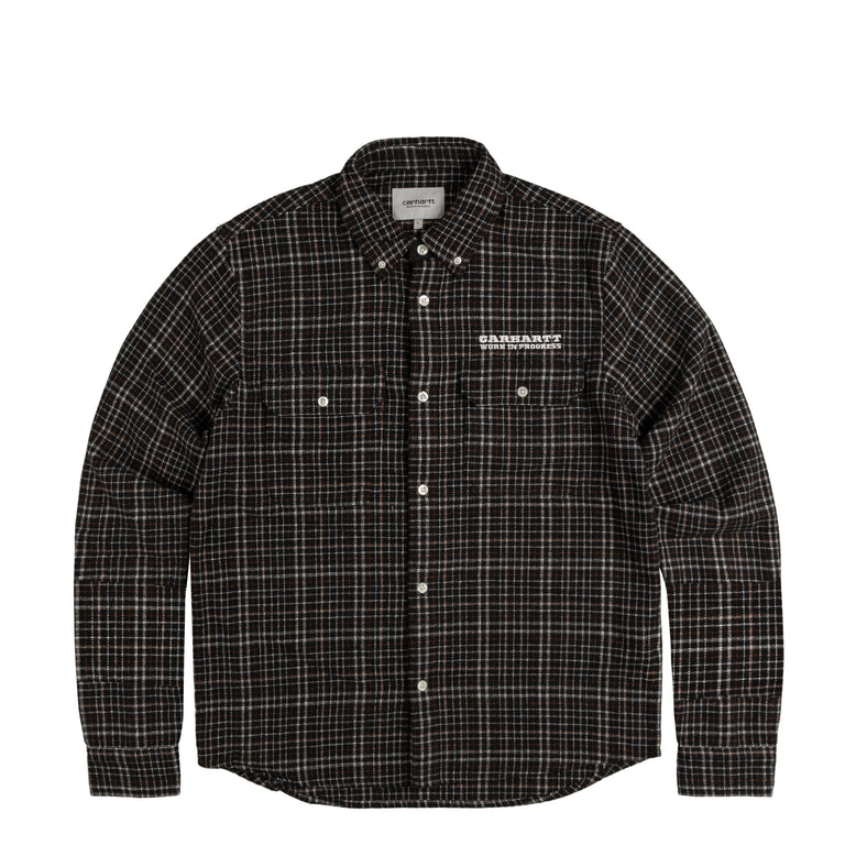 

Рубашка runaway millett shirt Carhartt Wip, черный