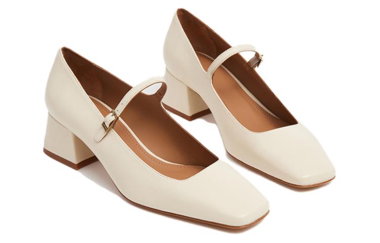 FLATTERED Мэри Джейн на платформе 4 см светло-абрикосовые, цвет Light Apricot — фото 2