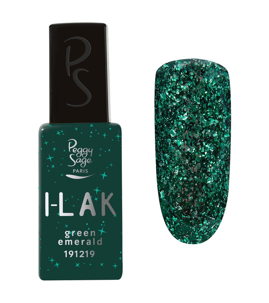 

Гибридный лак для ногтей I-LAK Green Emerald 11 мл Peggy Sage