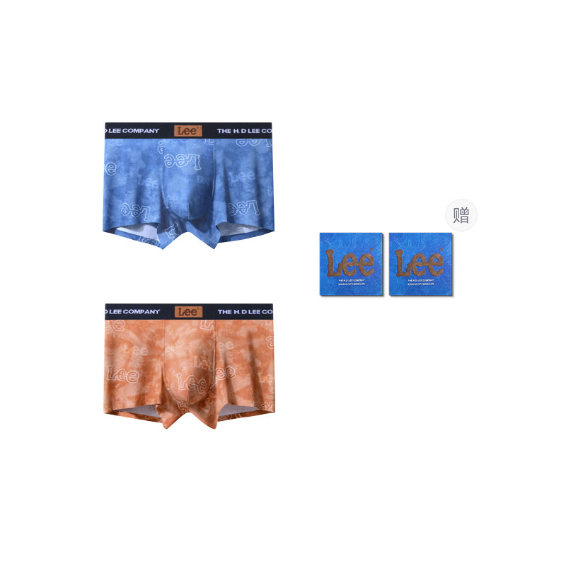 

Трусы мужские подарочный набор из 2 полосок Lee, оранжевый