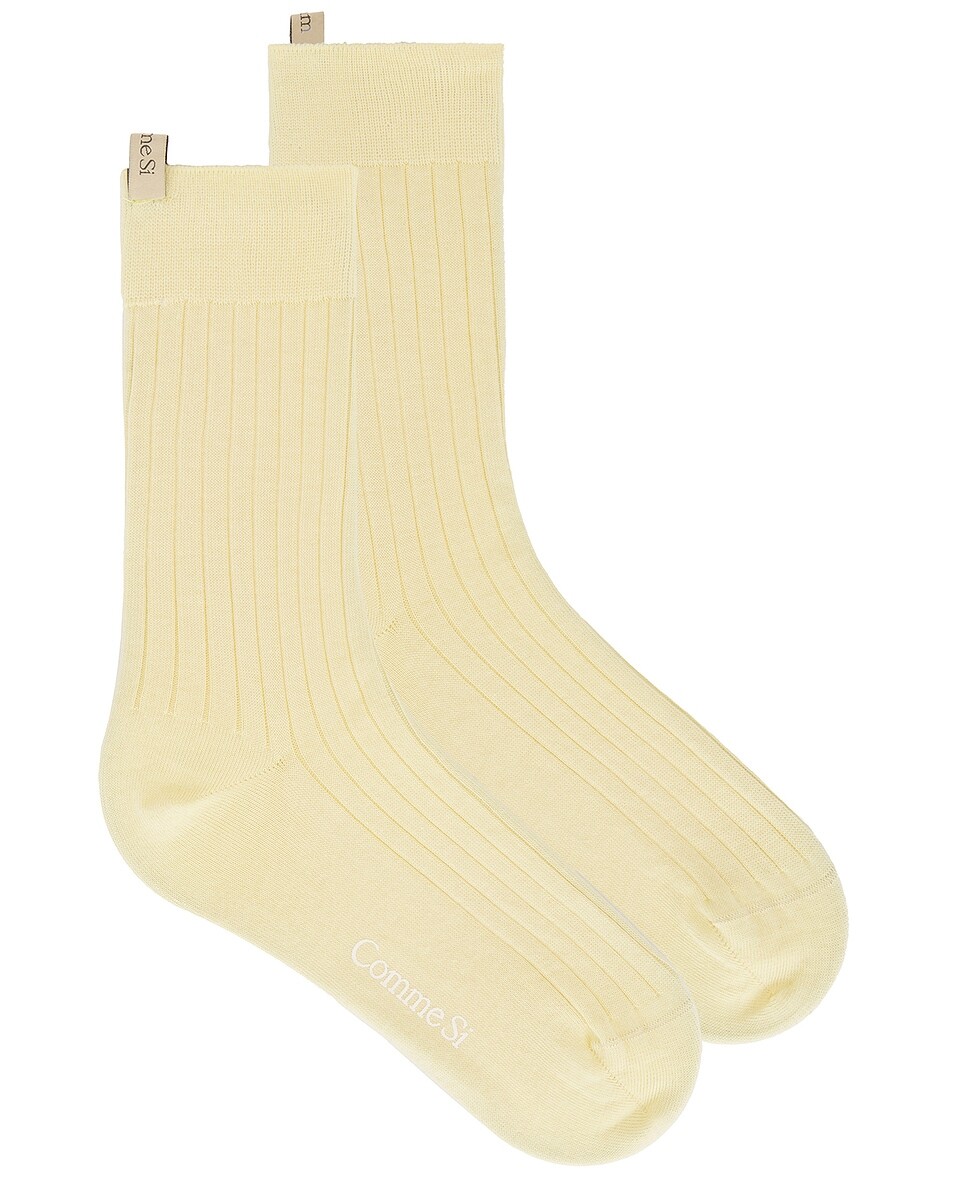 

Носки The Yves Sock Comme Si, цвет Butter