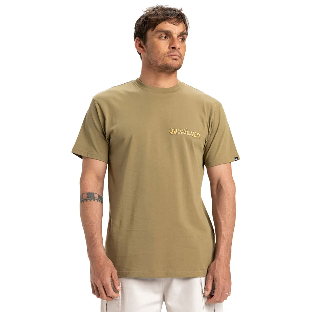 

Футболка с коротким рукавом Quiksilver Ev Disconnect Effects, коричневый