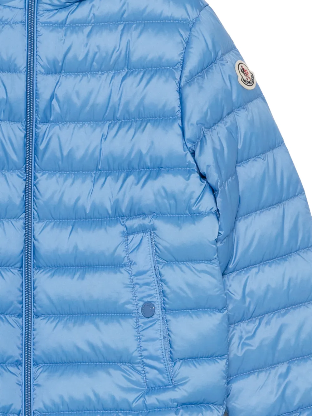 Стеганая куртка с капюшоном Dilar Moncler Enfant, синий — фото 3