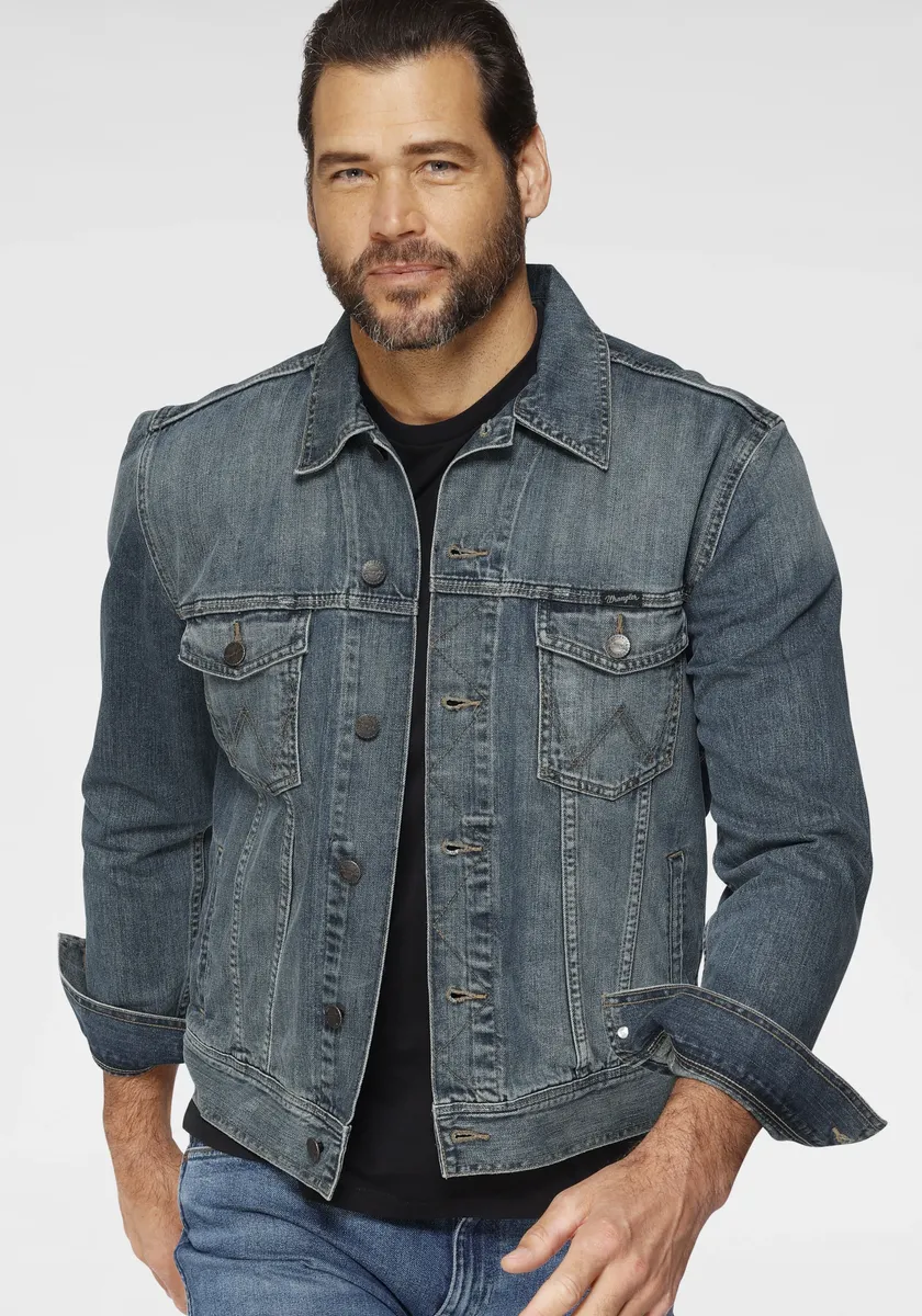 

Джинсовая куртка Wrangler "WESTERN DENIM JACKET", цвет Mid-Stone