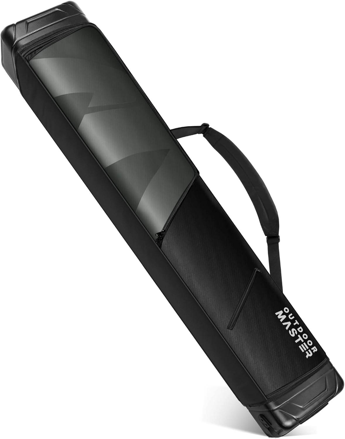 

Сумка для сноуборда OutdoorMaster, жесткая дорожная сумка для сноуборда из АБС-пластика с водонепроницаемой подкладкой, мягкая сумка для путешествий, 155 Cm Black&Grey