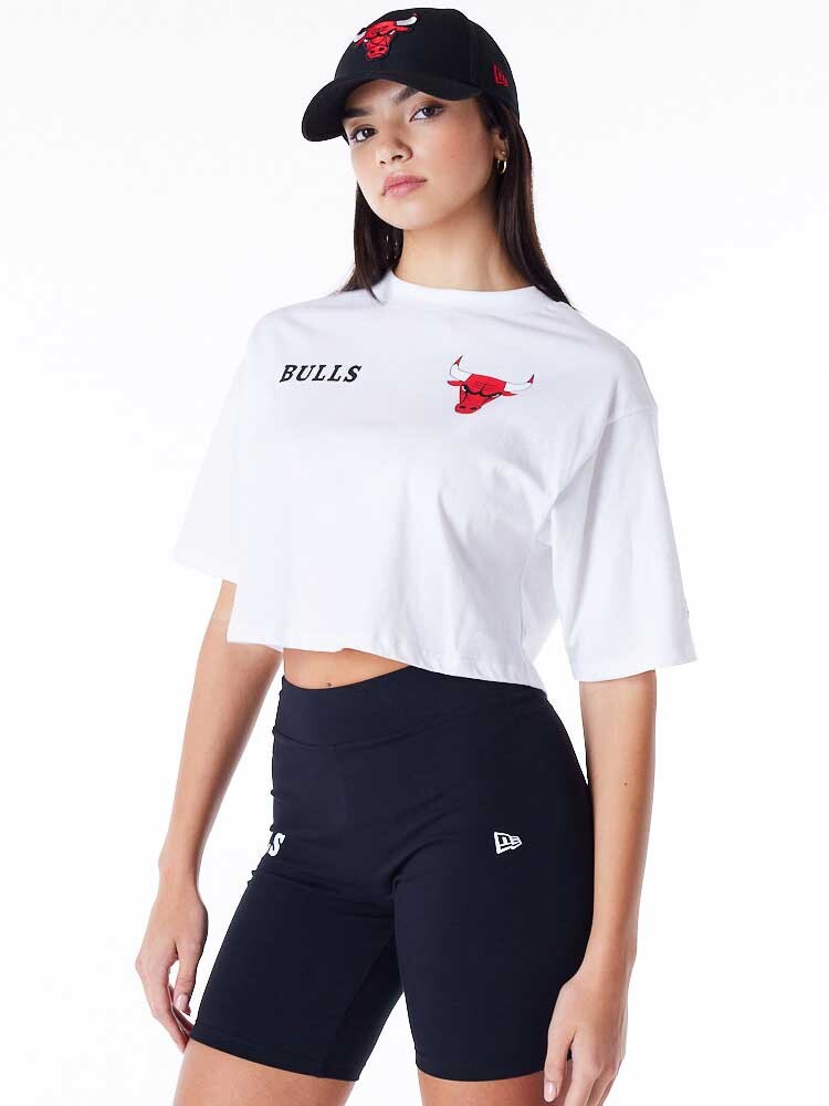 

Футболка New Era Z.NBA TEAM LOGO CROP TEE CHIBUL, белый