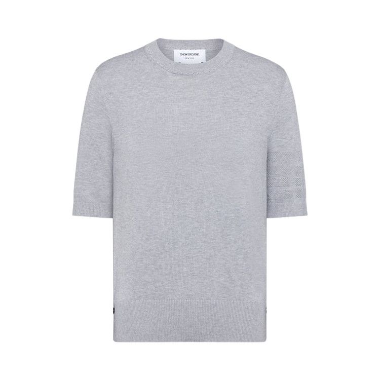 

Футболка Thom Browne Jersey Stitch Short-Sleeve Tee 'Light Grey'