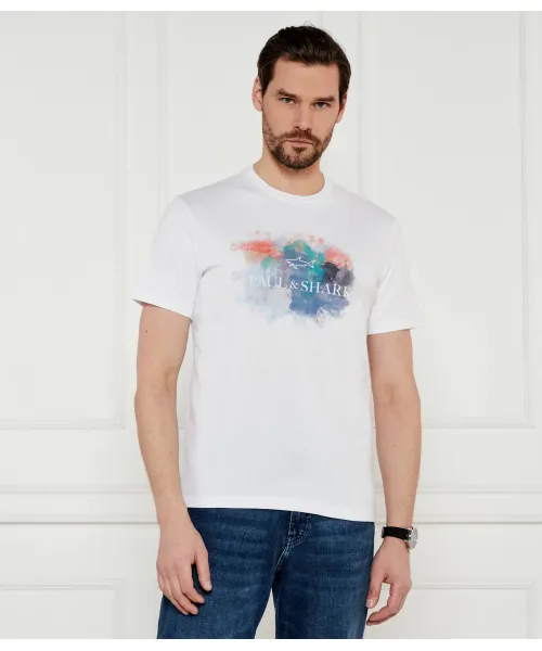 

Футболка Regular fit Paul&Shark, белый